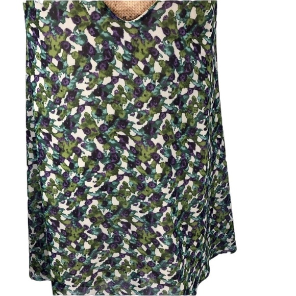 SHOW Me Your MuMu Abstract Violet Dress Size Small Purple and Green - Picture 5 of 8